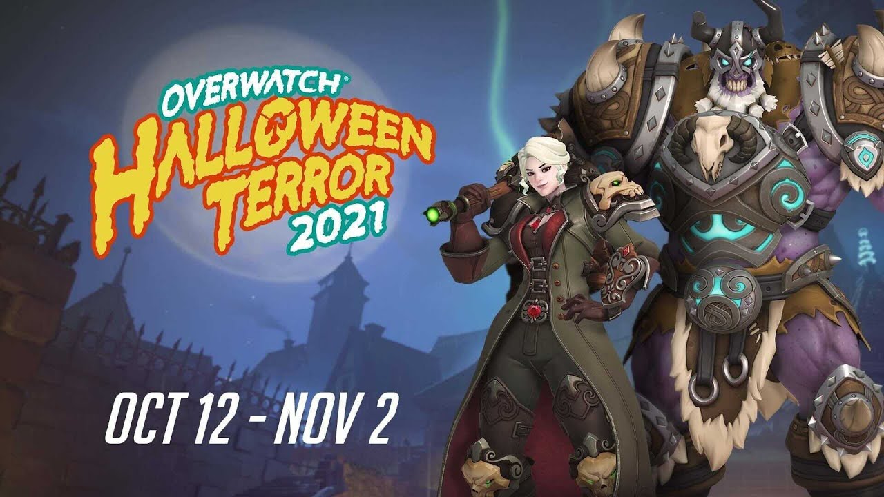 Overwatch zaal straideln zbavu v evente Halloween Terror 2021