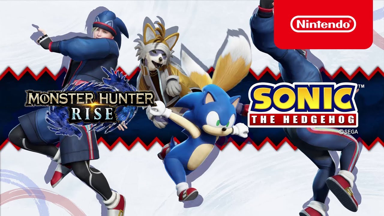 Monster Hunter Rise spustil spoluprcu so Sonicom