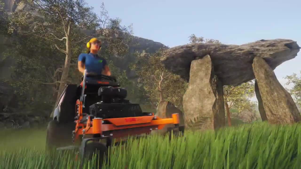 Lawn Mowing Simulator dostva Ancient Britain DLC
