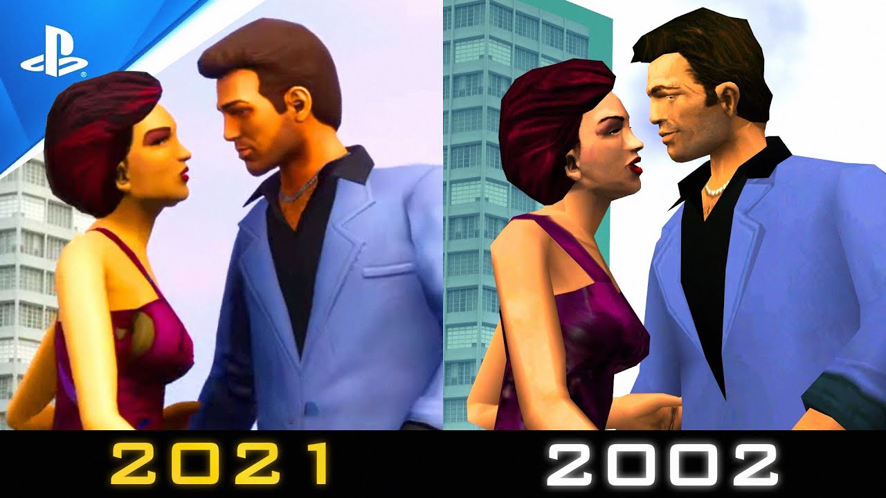 GTA Vice City remaster porovnan s originlom