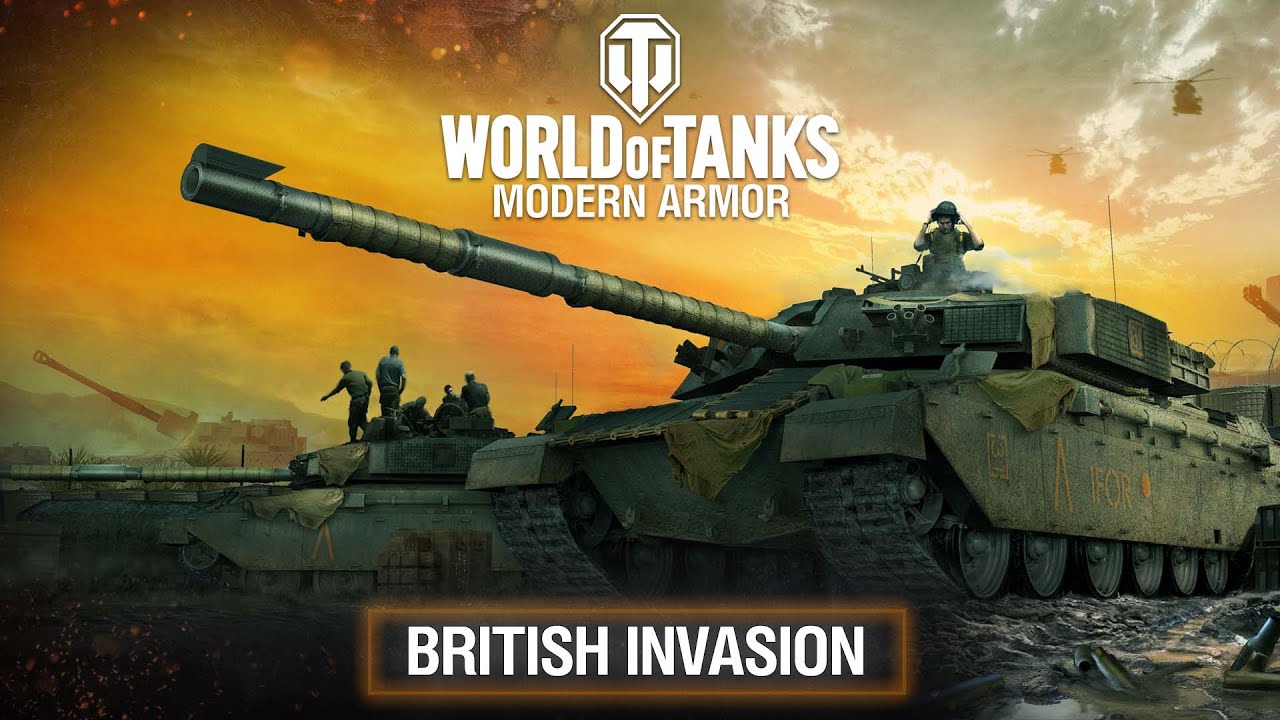 World of Tanks: Modern Armor zava britsk invziu