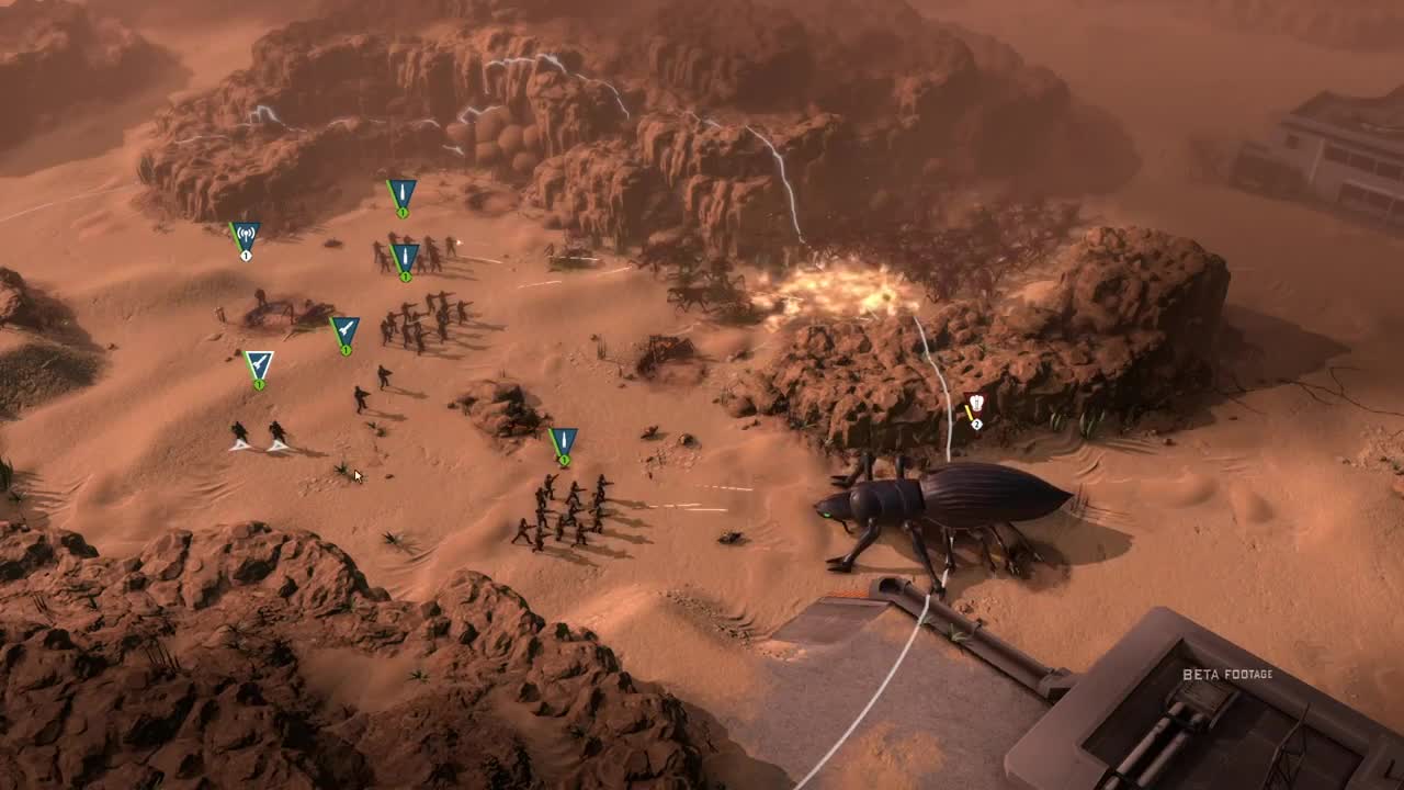 Starship Troopers - Terran Command ukazuje prepadnutie v kaone 