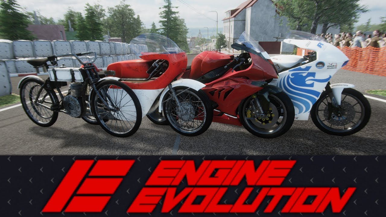 esk motorkrska hra Engine Evolution jazd vo vylepenej verzii