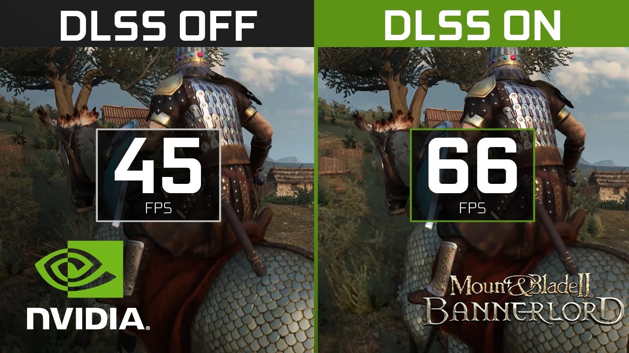 Mount and Blade II Bannerlord ukazuje zven vkon s DLSS