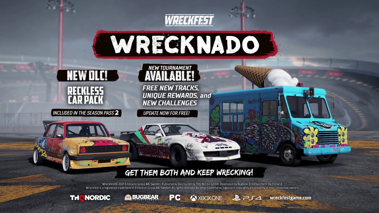 Wreckfest dostva nov tra a aj nov platen DLC