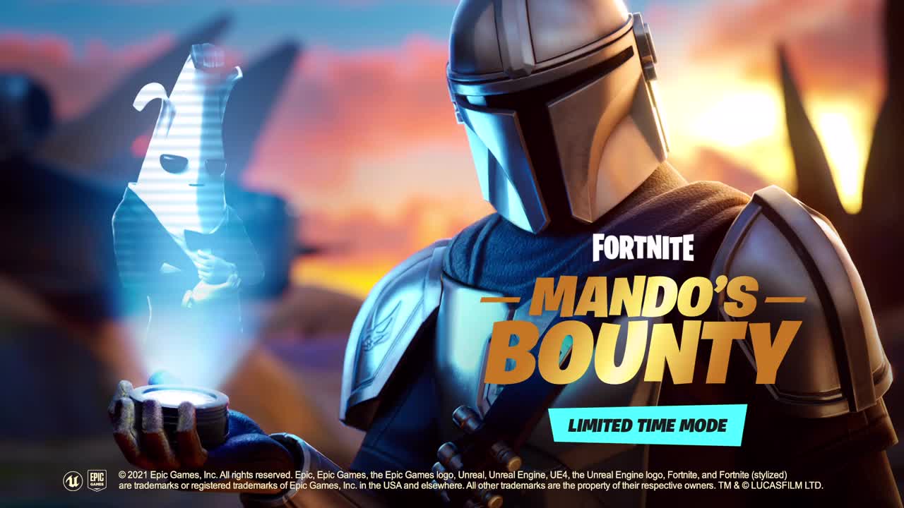 Fortnite dostva pecilny reim Mando's Bounty