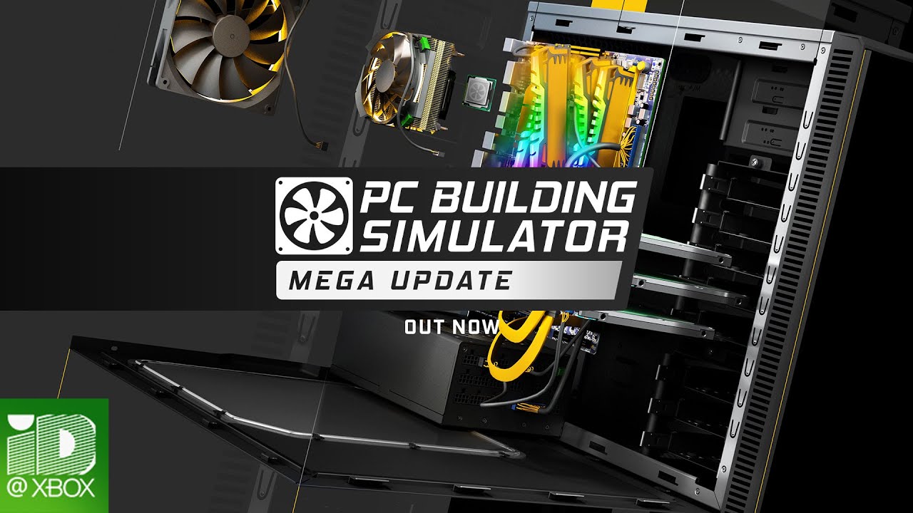 Konzoly dostvaj mega update PC Building simultora