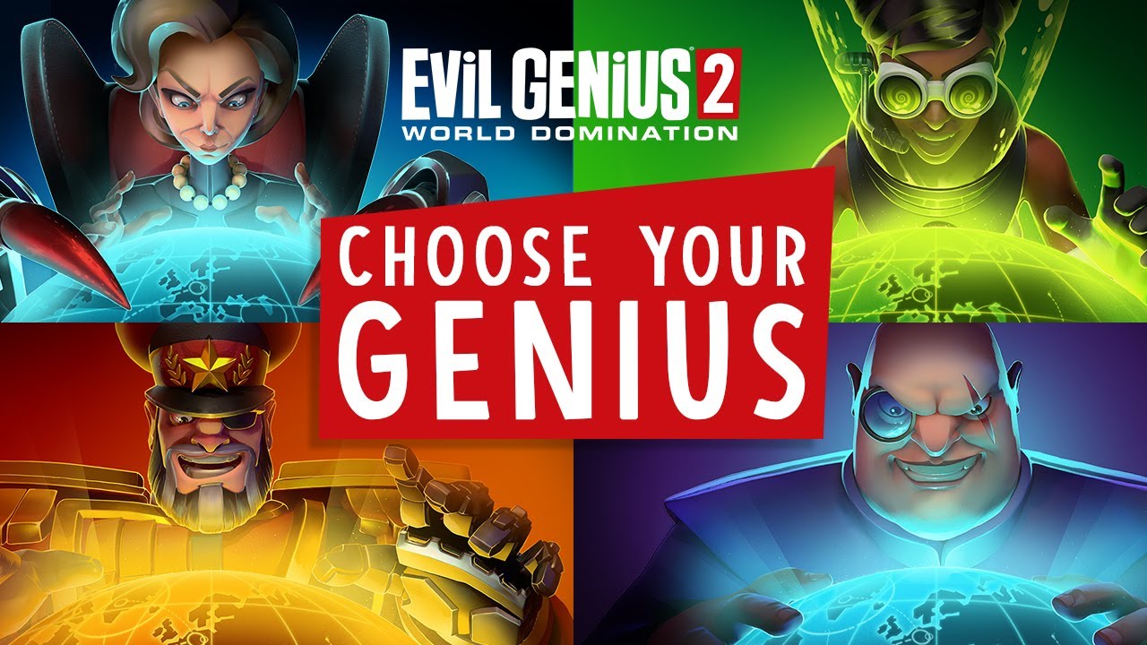 Evil Genius 2: World Domination - Choose Your Genius