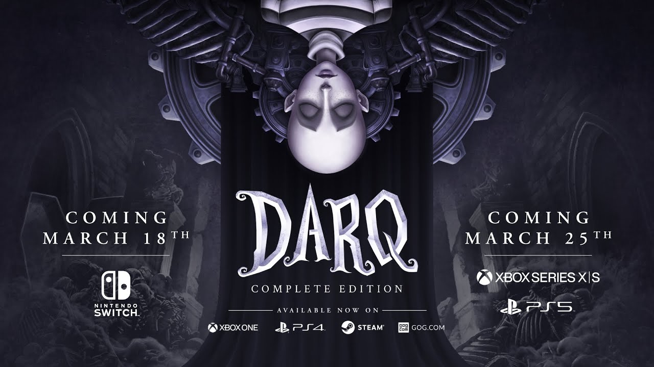Surrealistick hororov puzzle hra DARQ: Complete Edition vyjde na Switch a nextgeny