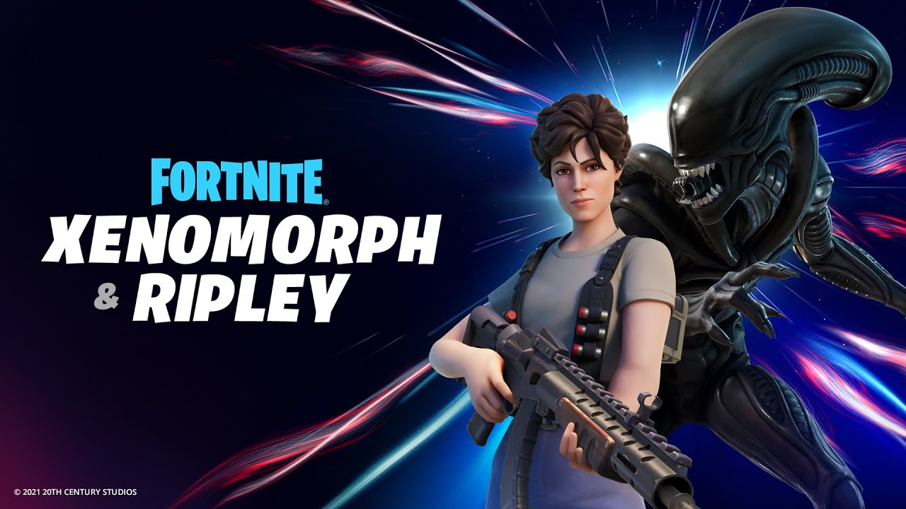 Do Fortnite prila Ripleyov a Xenomorph