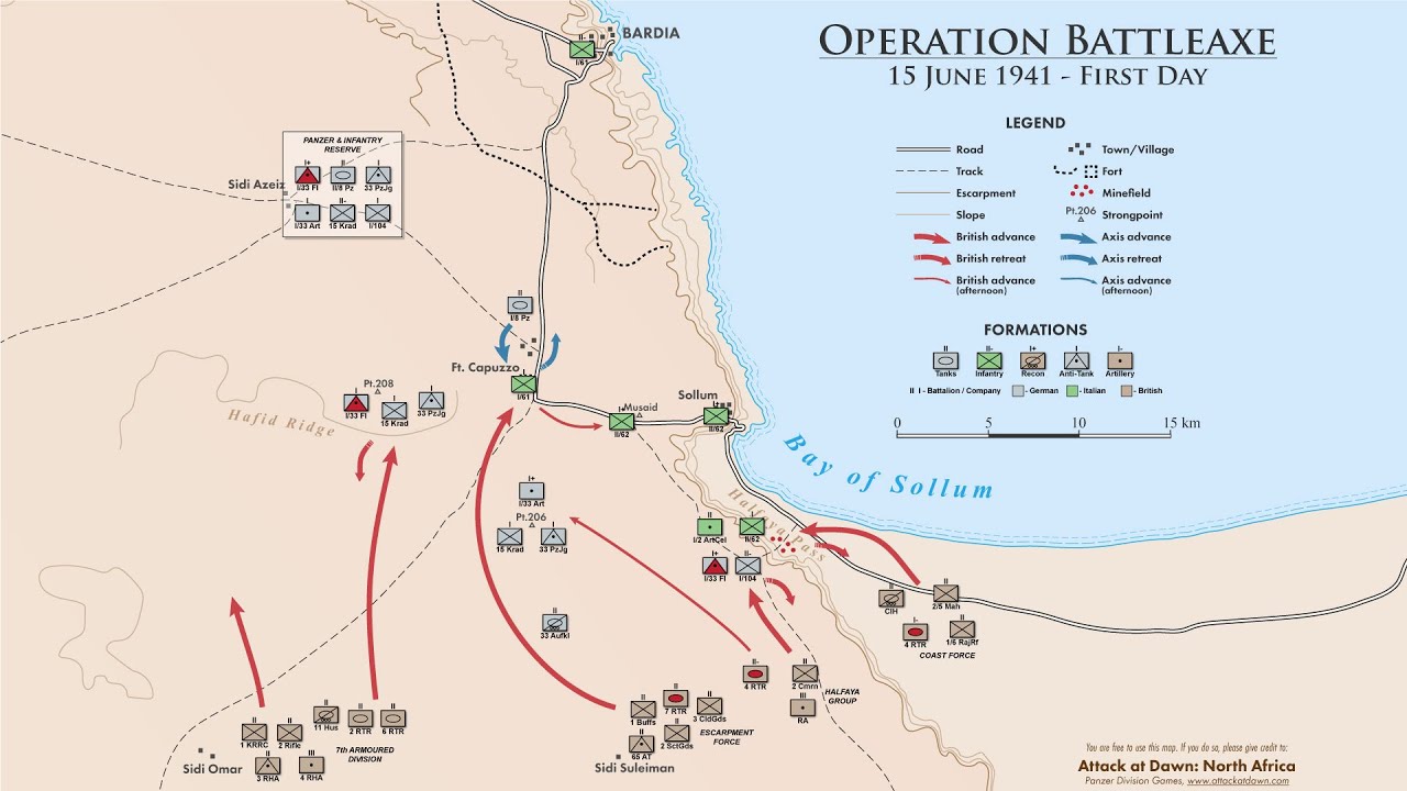 Attack at Dawn: North Africa predvdza hratenos v hodinovej ukke