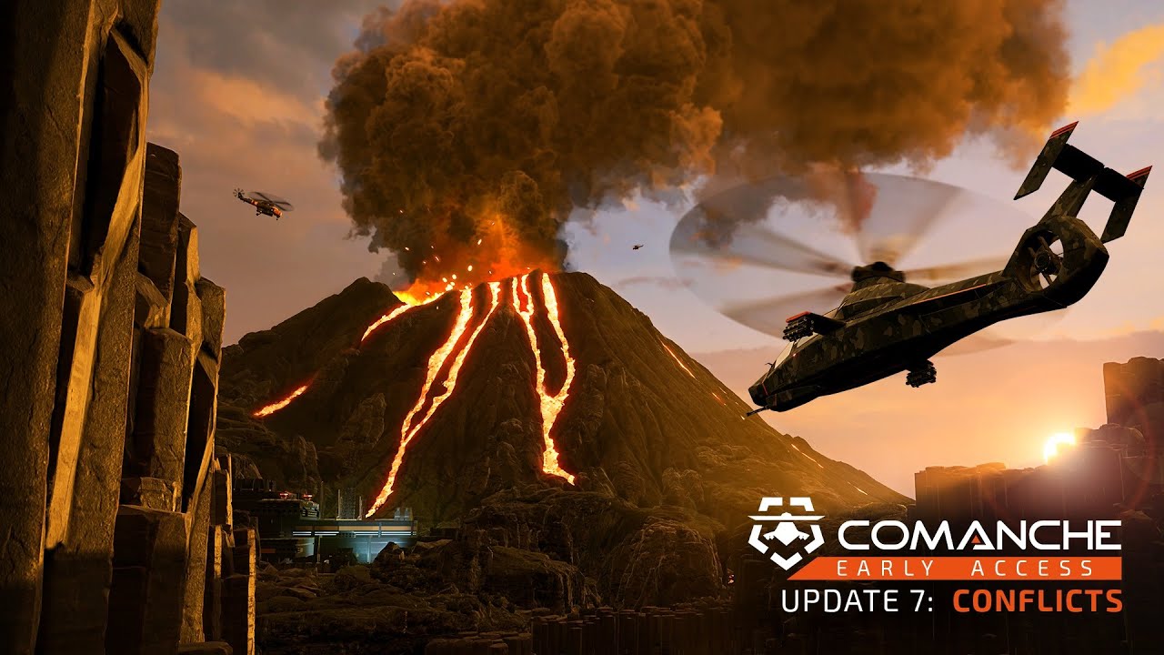 Nov Comanche dostal update Conflicts s alm singleplayer obsahom