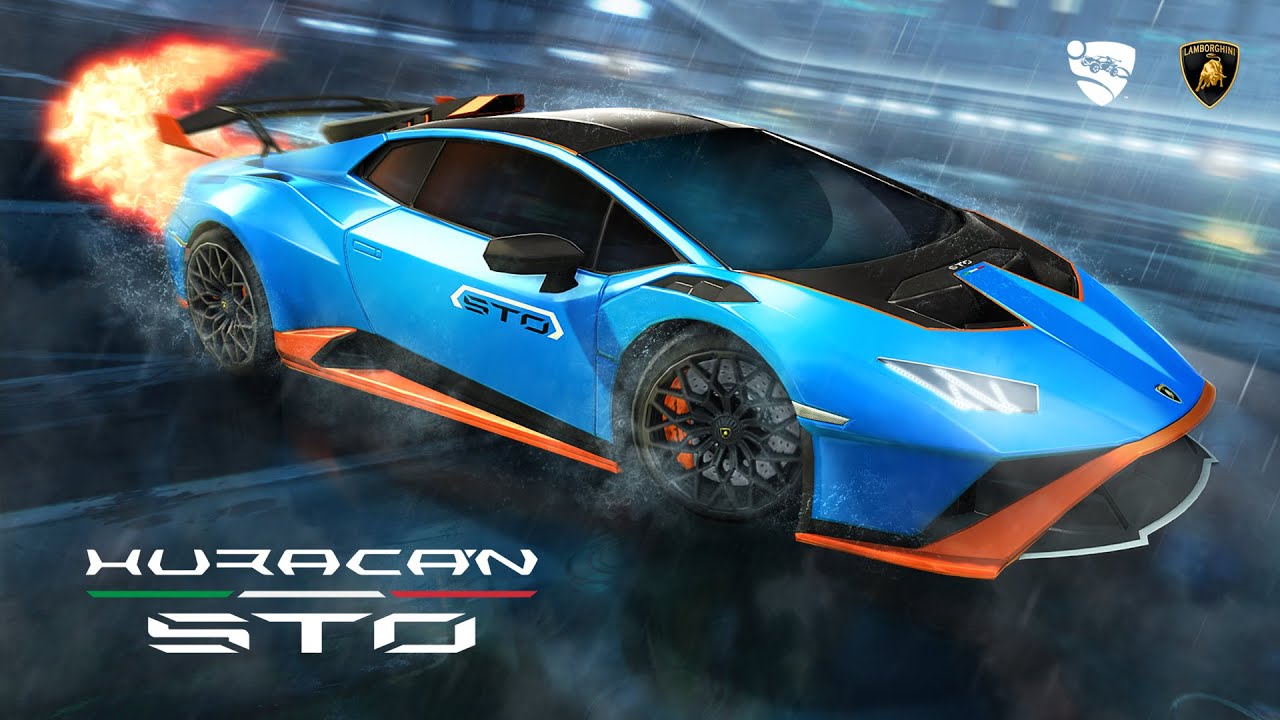 Lamborghini Huracn STO prichdza do Rocket League