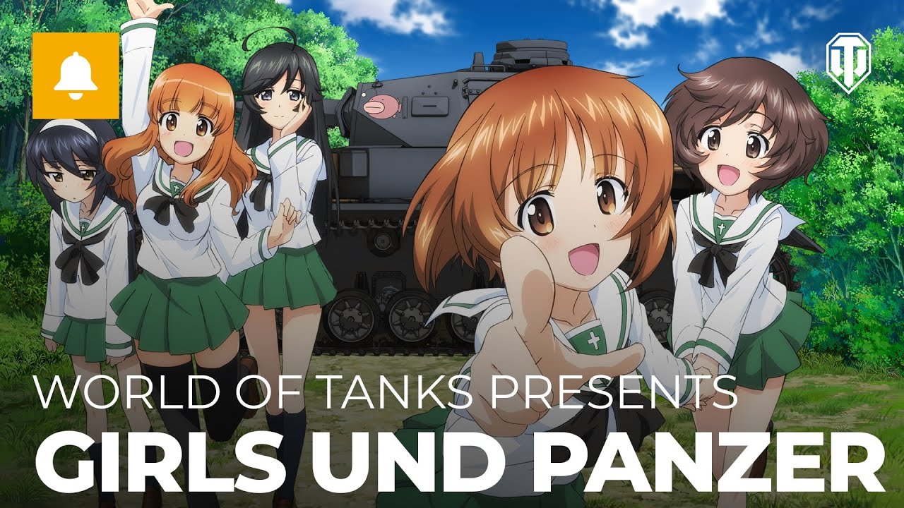 World of Tanks dostal posdku z Girls und Panzer