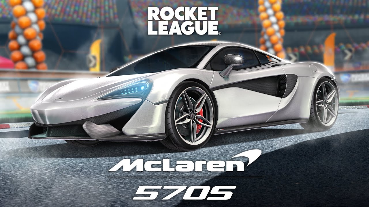 McLaren 570S sa vracia do Rocket League