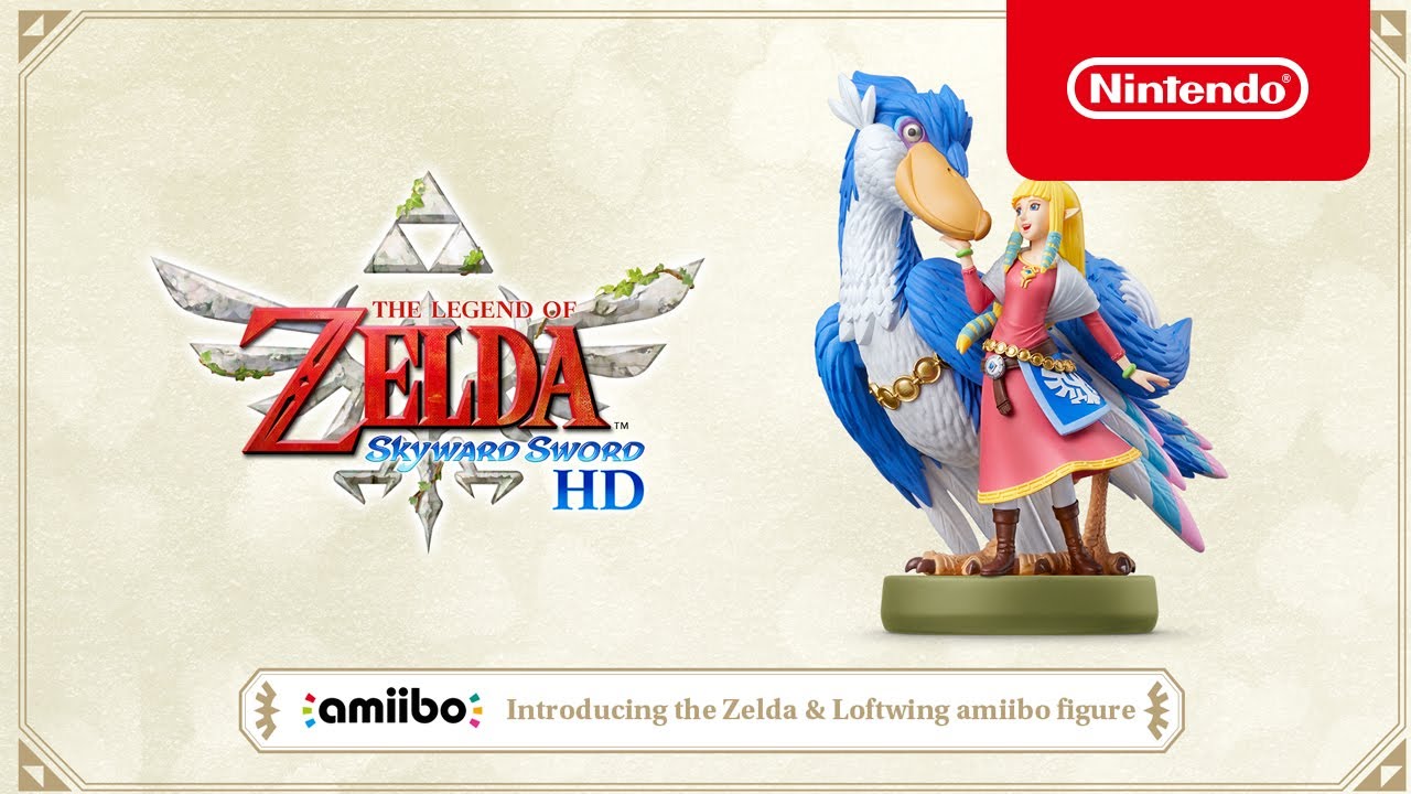 Skyward Sword HD dostane Zelda & Loftwing amiibo