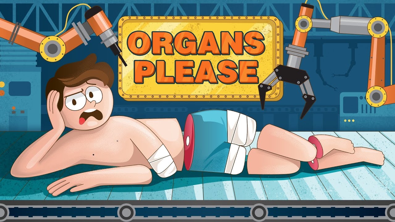 Organs Please bu zachrni, alebo obetuje a recykluje ud