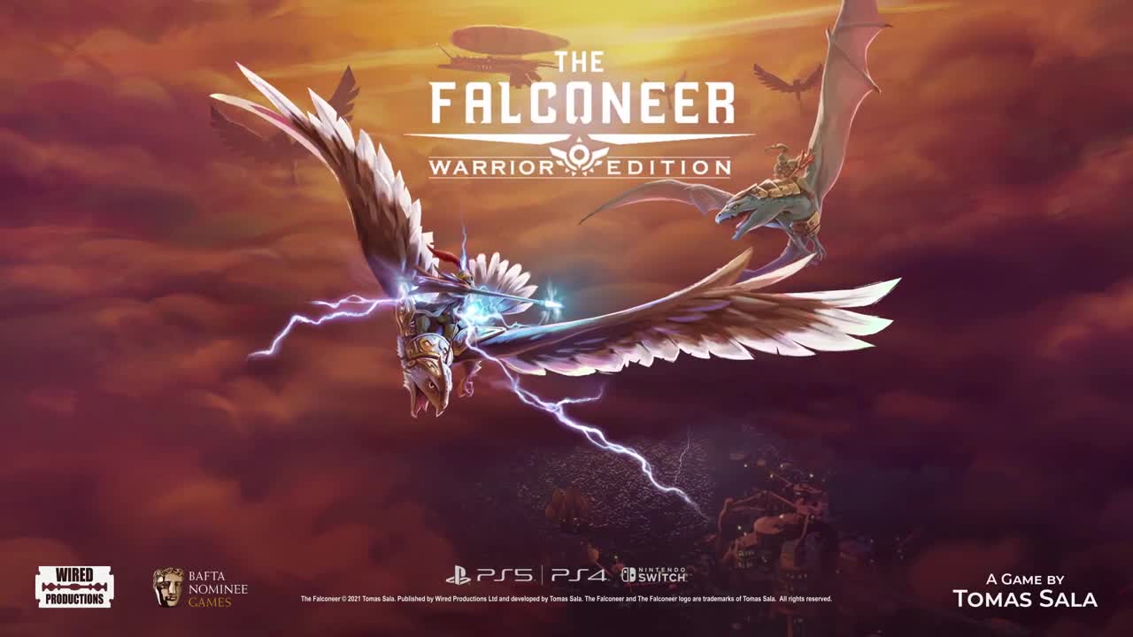 The Falconeer: Warrior Edition prilet v lete