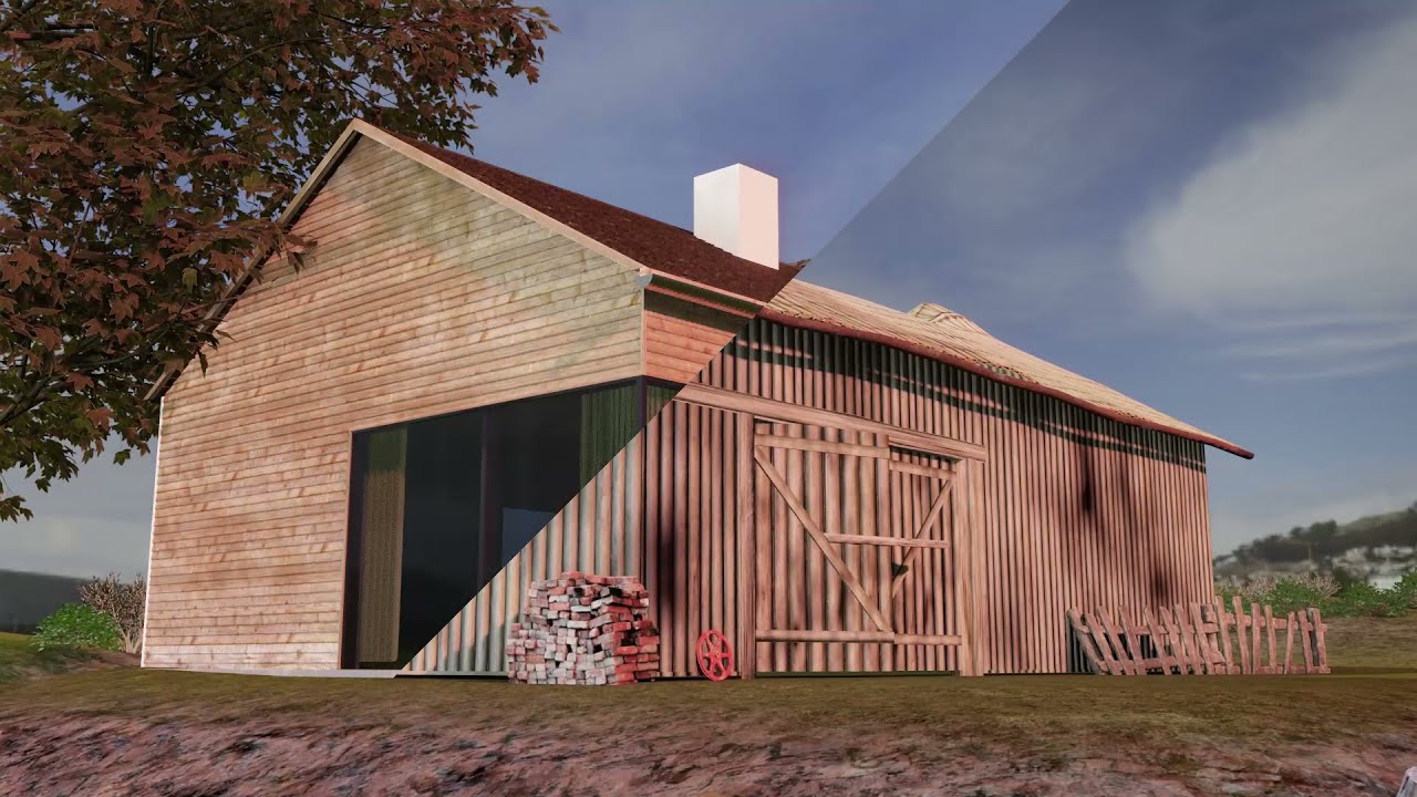 Barn&Farm Renovator sprav zo stodoly luxusn dom