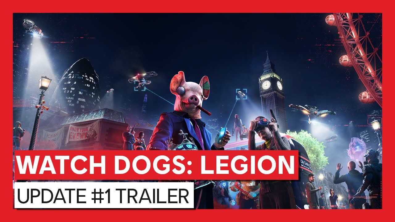 Watch Dogs: Legion predstavuje Update 1