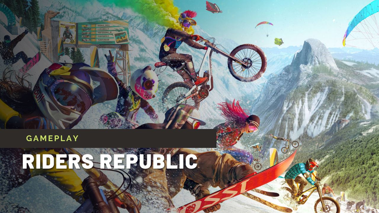rider republic ps4 gameplay