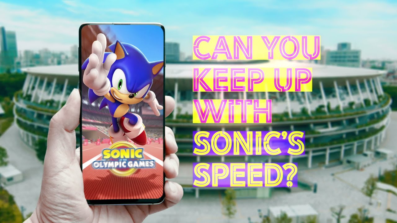 Sonic dobehol na mobiln olympidu v Tokiu