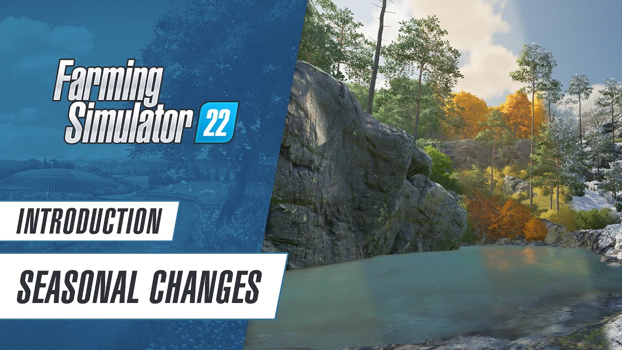 Farming Simulator 22 ukazuje zmeny ročných období