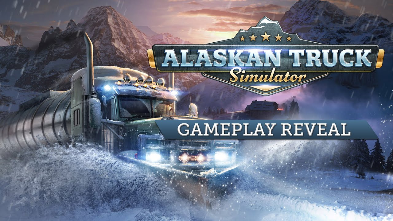 Alaskan Truck Simulator ukazuje drsn podmienky poas jazdy