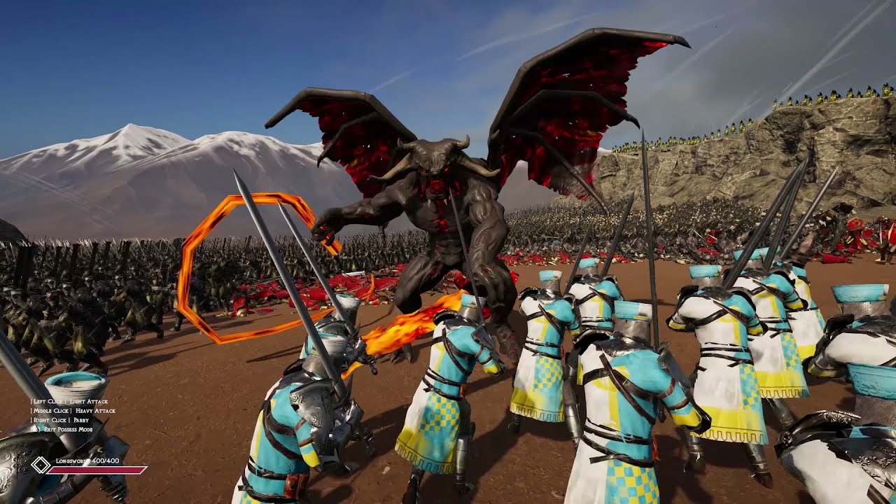 Epic Fantasy Battle Simulator nasad do boja tiscky jednotiek