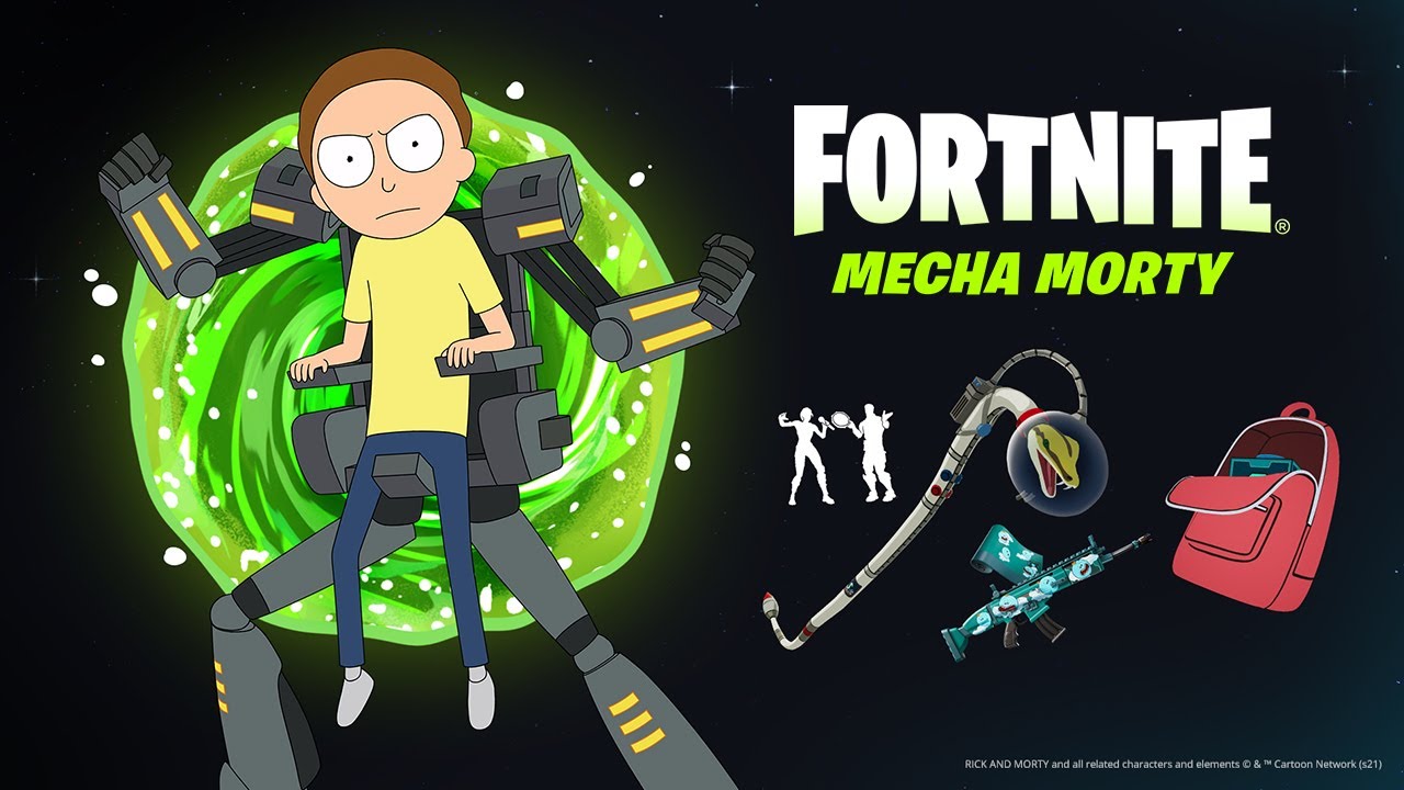 Do Fortnite priiel Mecha Morty