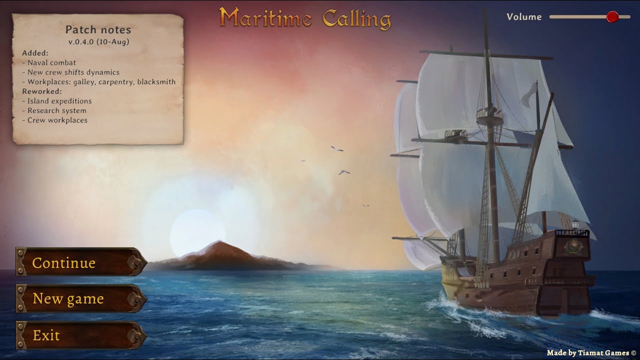 Nmorncka RPG Maritime Calling priplva do Early Access v septembri