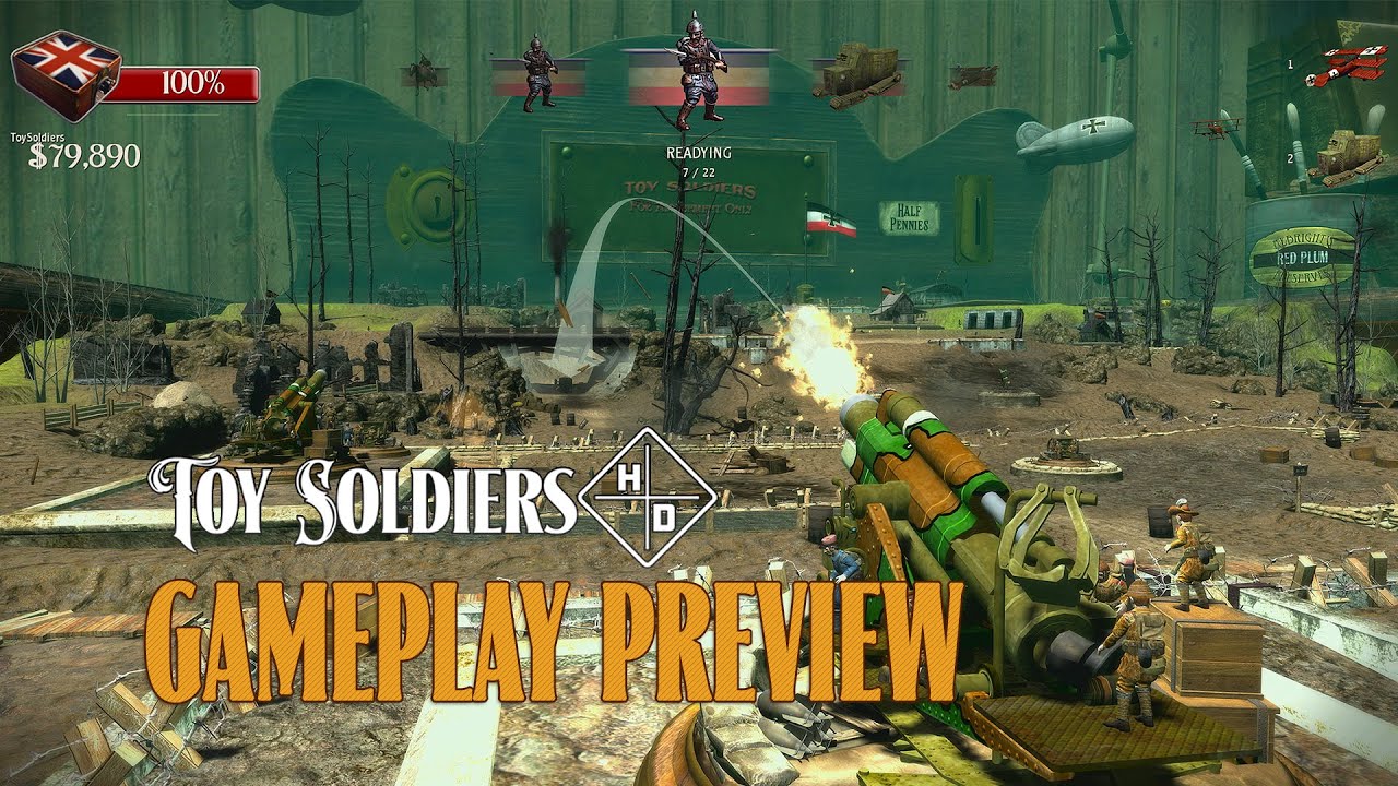 Toy Soldiers HD ukazuje hrateľnosť a má nový dátum vydania