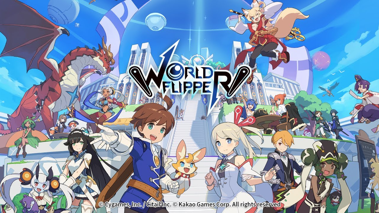 World Flipper zmiea anime a pinball