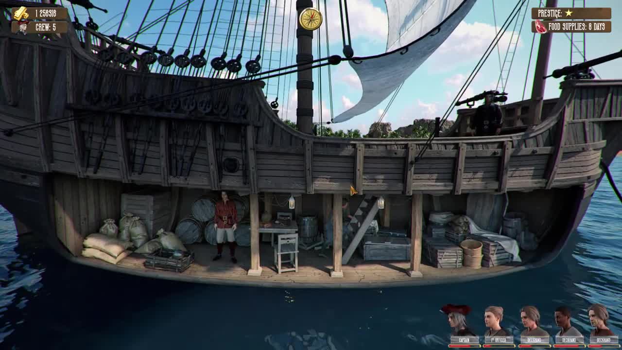 Sailors: Age of Corsairs sa bude plavi na mori v sedemnstom storo