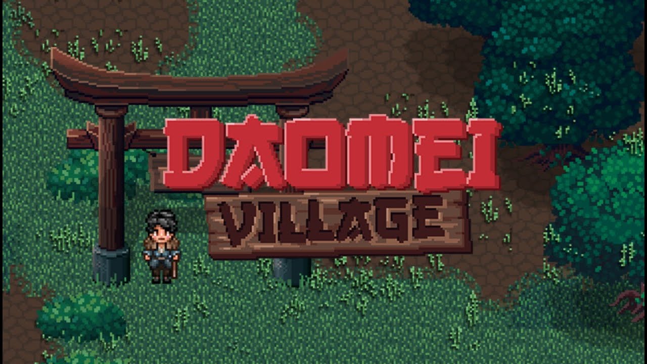 Daomei Village bude nov pixel art RPG