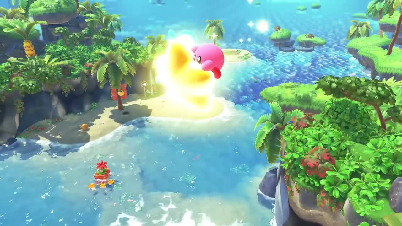 Kirby and the Forgotten Land ukazuje kooperciu