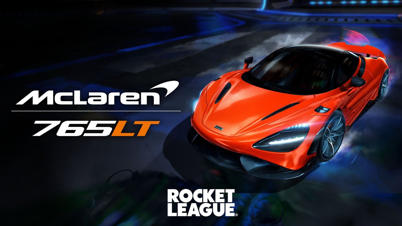 Rocket League dostal McLaren 765LT