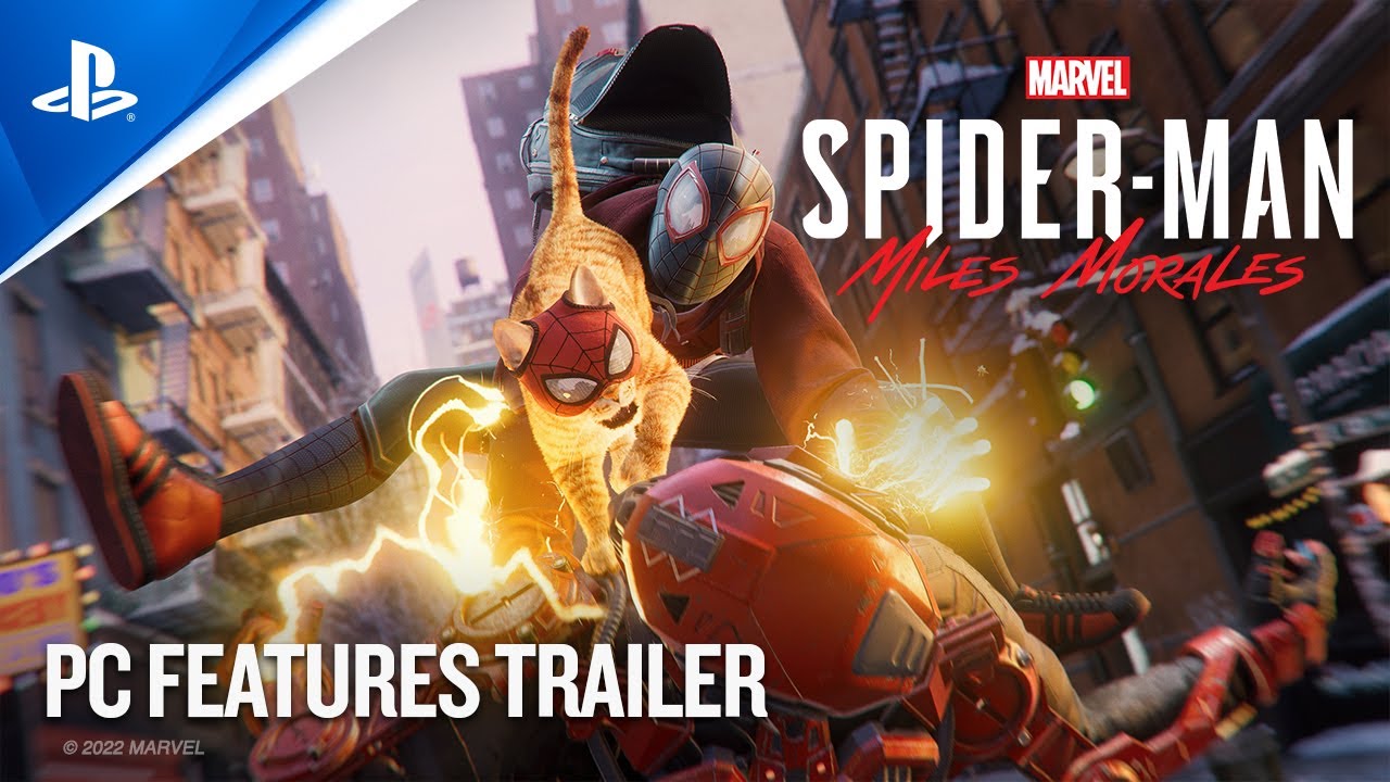 Spider-Man Miles Morales ukazuje svoje PC funkcie