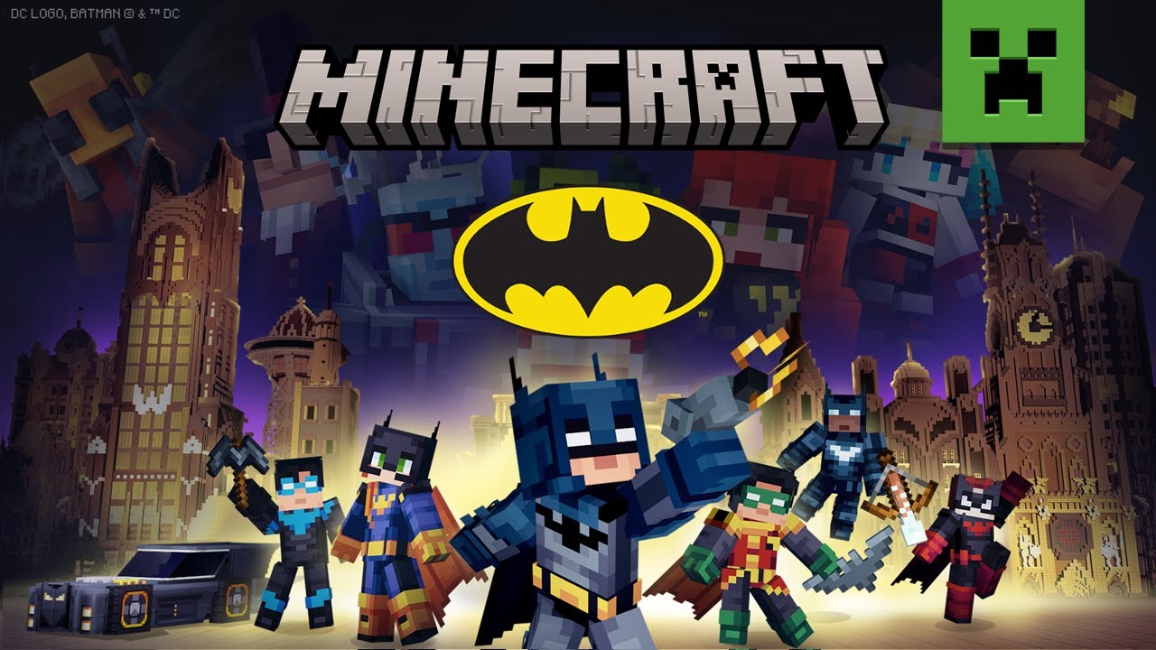 Minecraft x Batman DLC trailer