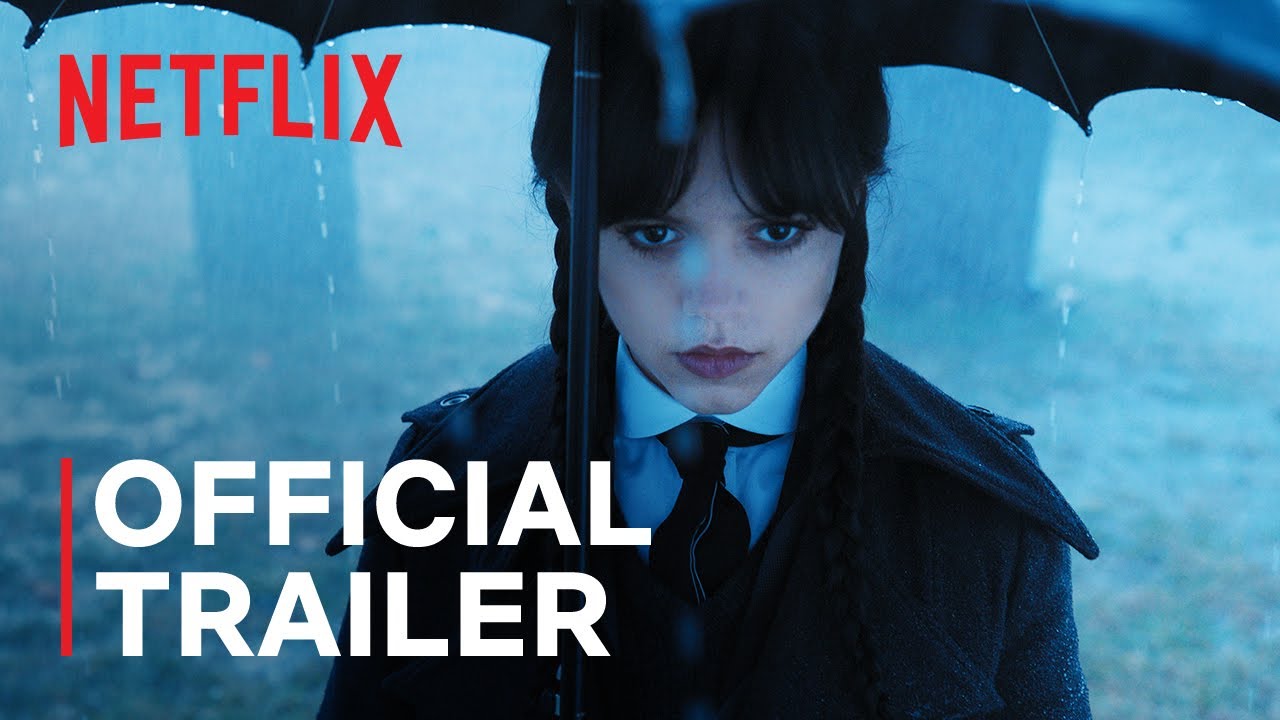 Wednesday Addams - trailer na seril