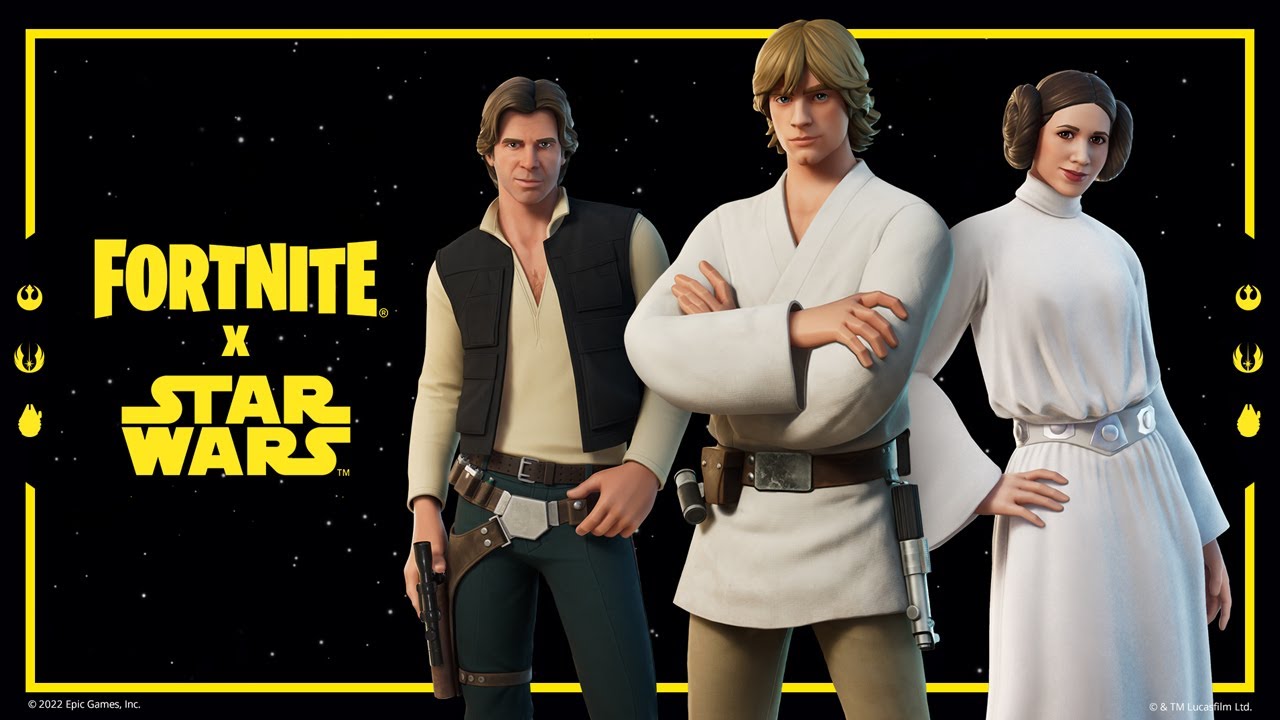 Fortnite spustil Skywalker tde