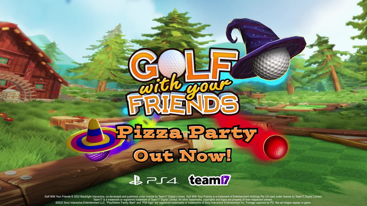 Golf With Your Friends dostal Pizza Party Pack