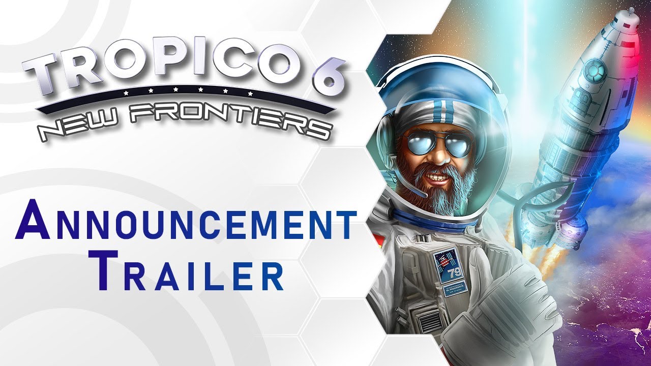 El Prezidente polet do vesmru v Tropico 6 New Frontiers DLC