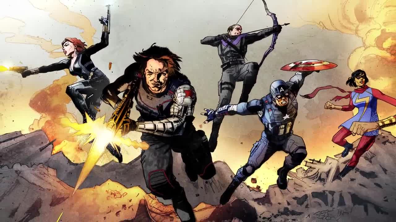 Winter Soldier z Marvel's Avengers ukazuje svoje schopnosti