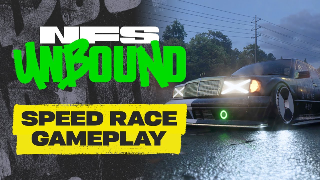 Need for Speed Unbound ukazuje Speed Race gameplay