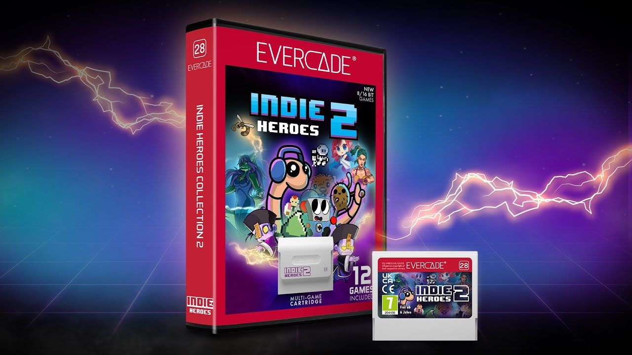 Evercade predstavuje Indie Heroes Collection 2 cartridge
