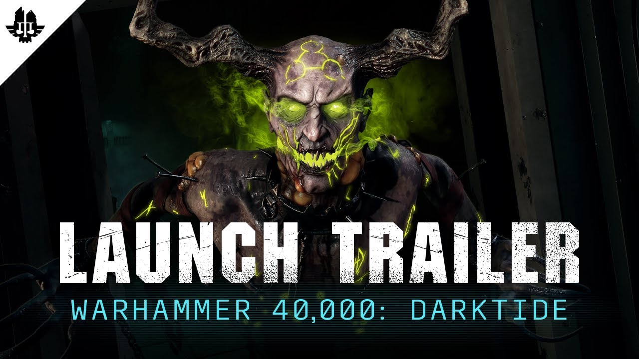Warhammer 40000: Darktide dostal launch trailer