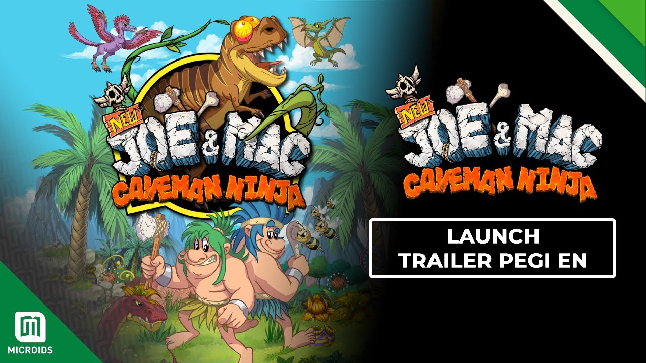 New Joe & Mac: Caveman Ninja u je na Switchi a PS
