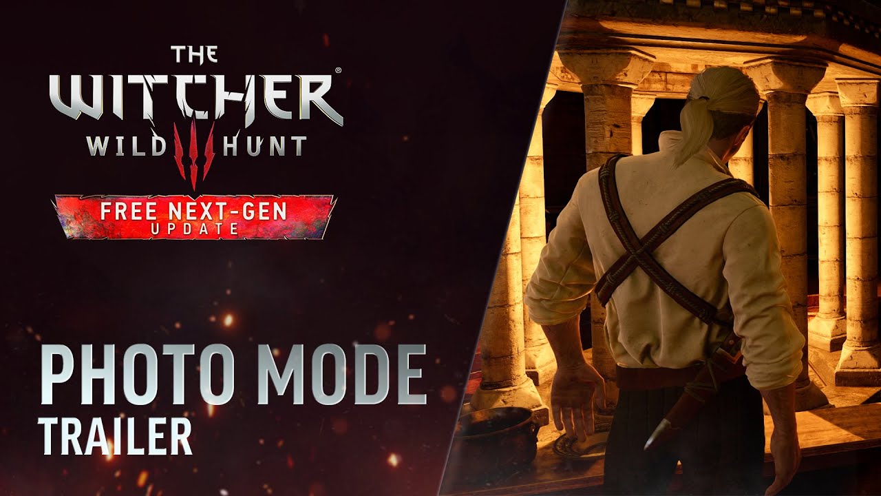 The Witcher Next-gen - Photo mode trailer