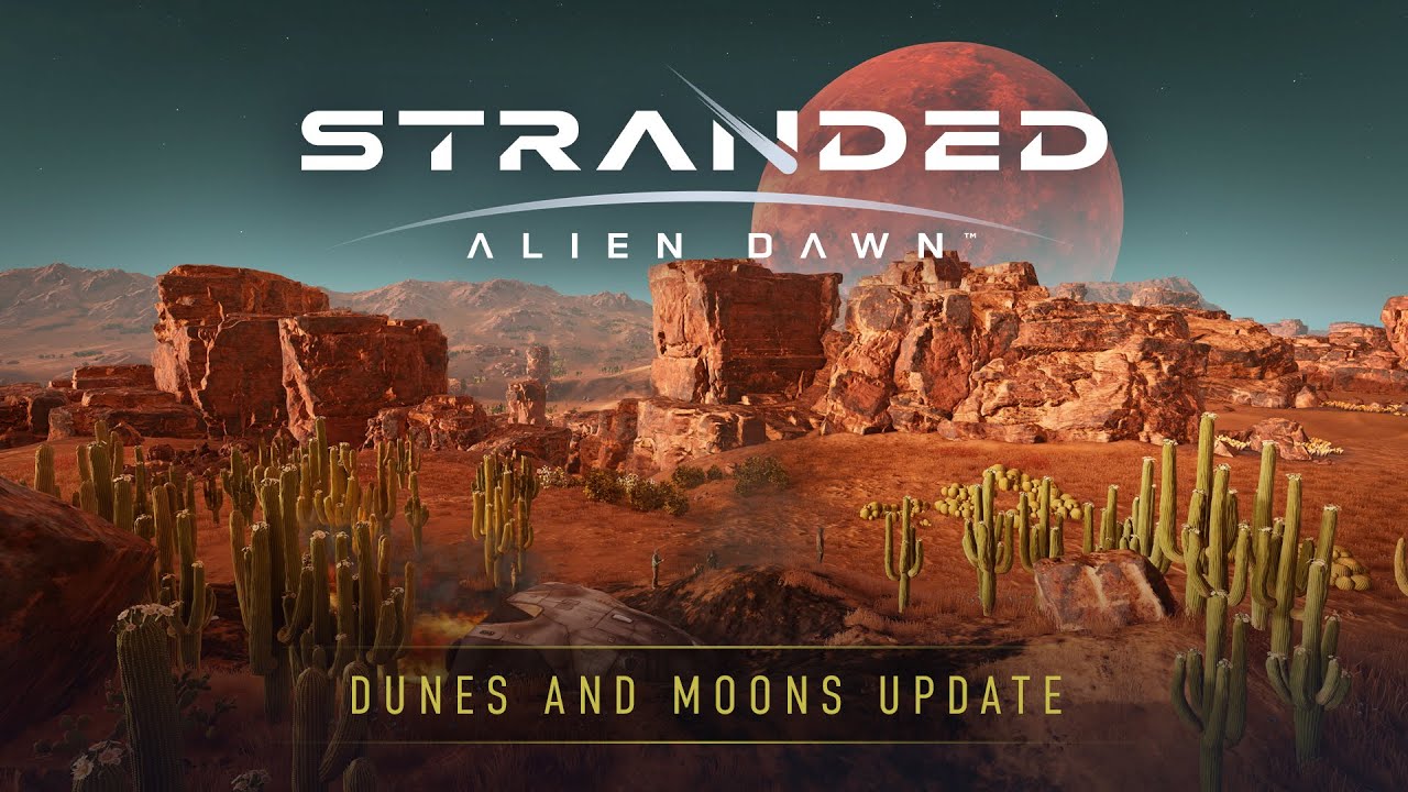 Stranded: Alien Dawn predvdza svoj prv update Dunes and Moons 